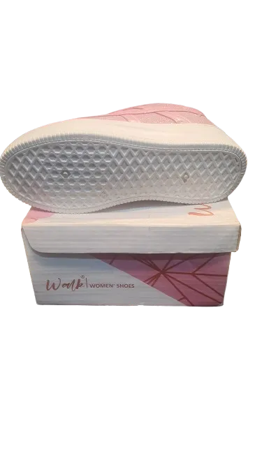 Golden fashionable sneakers for girls