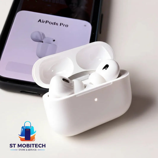 AirPods Pro 2 (2nd Generation) – Type-C Charging | Active Noise Cancelling | Transparency Mode | Wireless Earbuds for iPhone & Android – Premium Sound | ST Mobitech
